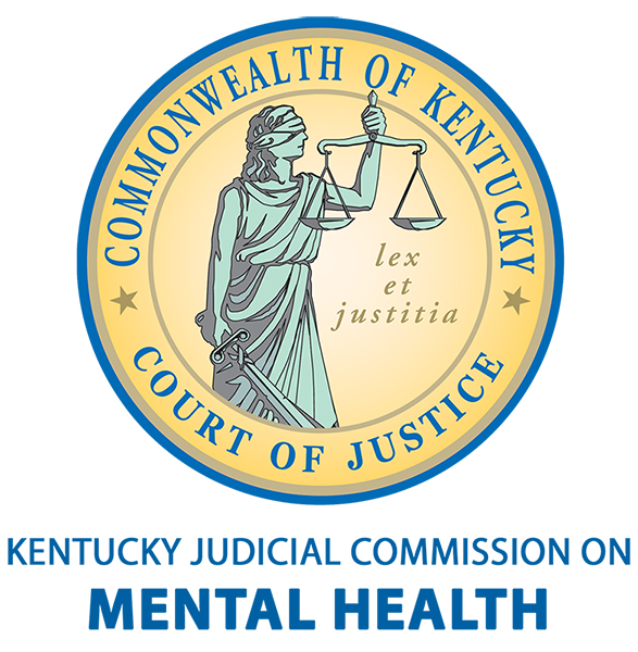 Official logo of Kentucky Judicial Commission on Mental Health. 