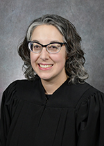 Official portrait of Judge Sara Beth Gregory. 