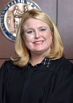 Official portrait of Judge Allison Jones. 