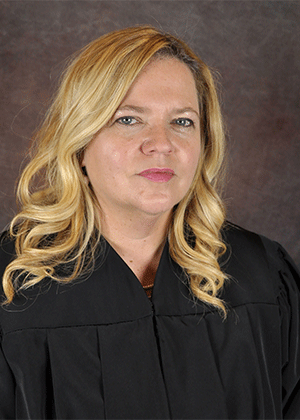 Official portrait of Judge Jacqueline M. Caldwell. 