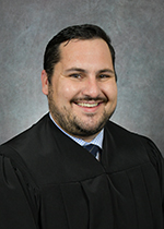 Official portrait of Judge Patrick Barsotti. 