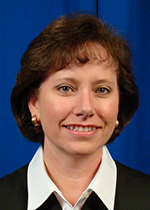 Official portrait of Judge Janet C. Booth. 