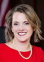 Official portrait of Judge Stephanie Pearce Burke. 