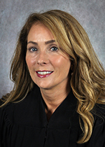 Official portrait of Judge Kimberly Geoghegan. 