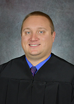 Official portrait of Judge Benjamin R. Hardy. 