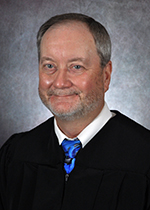 Official portrait of Judge Randall A. Hutchens. 