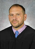 Official portrait of Judge Timothy Jason Jackson. 