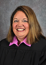 Official portrait of Judge Jennifer H. Leibson. 