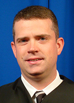 Official portrait of Judge Michael Loy. 