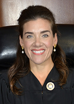 Official portrait of Judge Jessica A. Moore. 