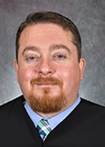 Official portrait of Judge Gary Salyers. 