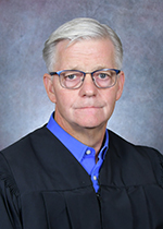 Official portrait of Judge Jack M. Telle. 