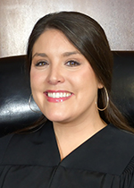 Official portrait of Judge Amber B. Wolf. 