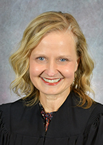 Official portrait of Judge Traci Brislin. 