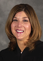 Official portrait of Judge Catherine Rice Holderfield. 