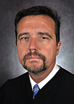 Official portrait of Judge Dwight Marshall. 