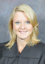 Official portrait of Judge Lisa Morgan. 