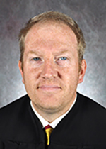 Official portrait of Judge Jeff Moss. 