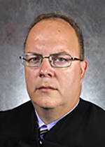 Official portrait of Judge Marcus Vanover. 