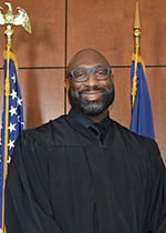 Official portrait of Judge Derwin L. Webb. 